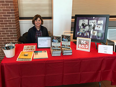 Susan at the Dakota County Book Festival