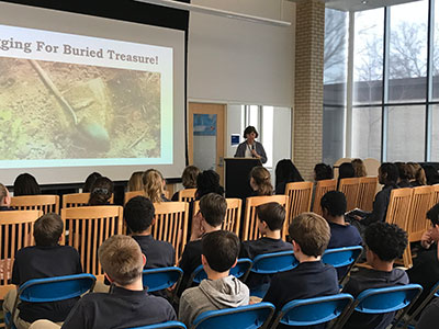 Susan at Breck School